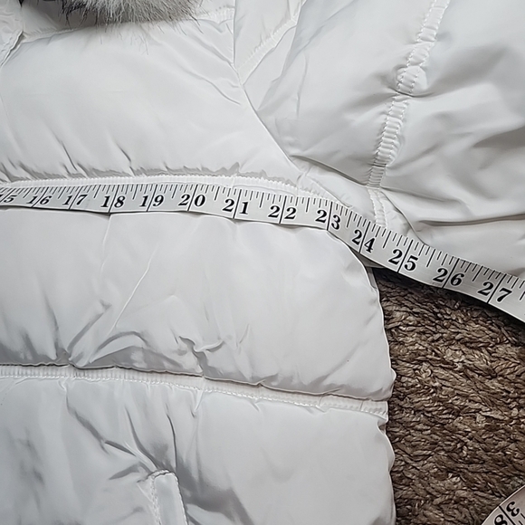 SAM EDELMAN Water Repellent Puffer Coat with zip off Faux Fur Collar - Picture 8 of 12